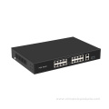 PoE Switch with Gigabit Uplink and SFP Ports